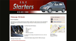 Desktop Screenshot of bandrstarters.com